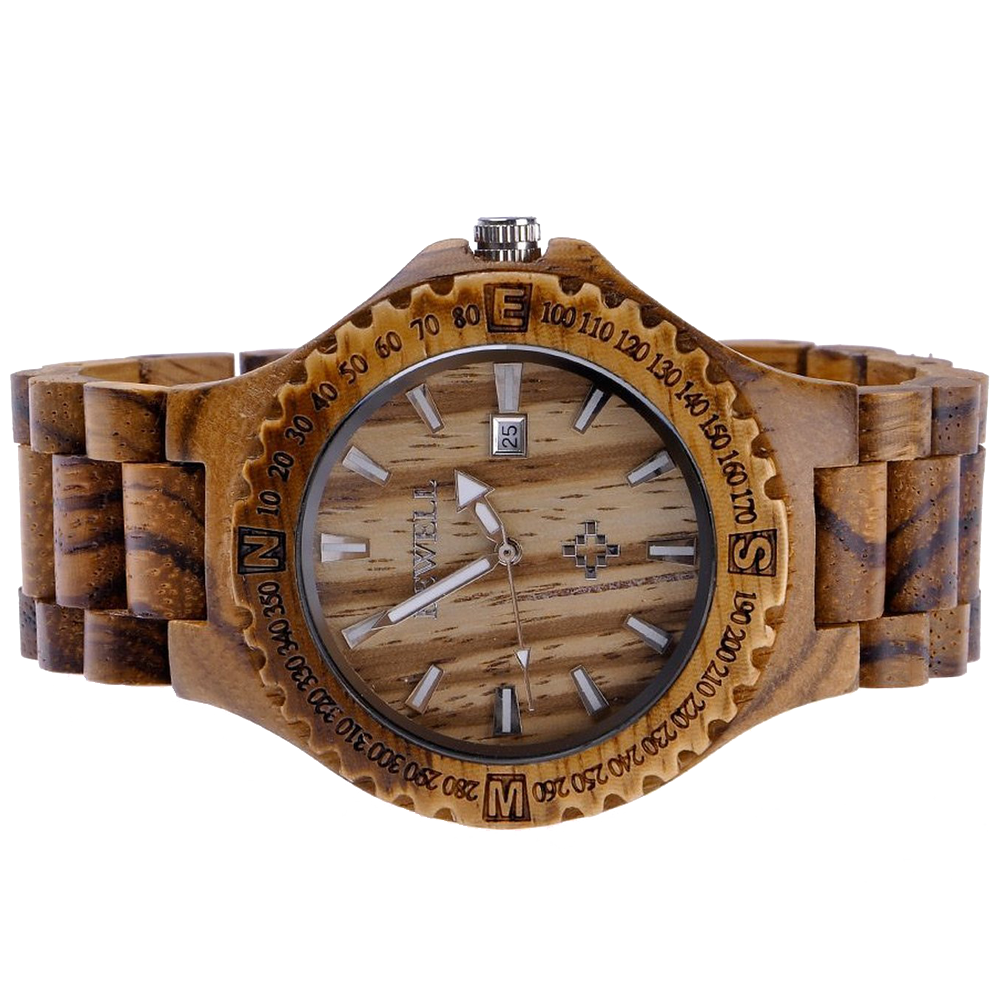 meku_handmade_wooden_wrist_watches_quartz_with_solid_natural_zebrawood_and_date_calendar_5